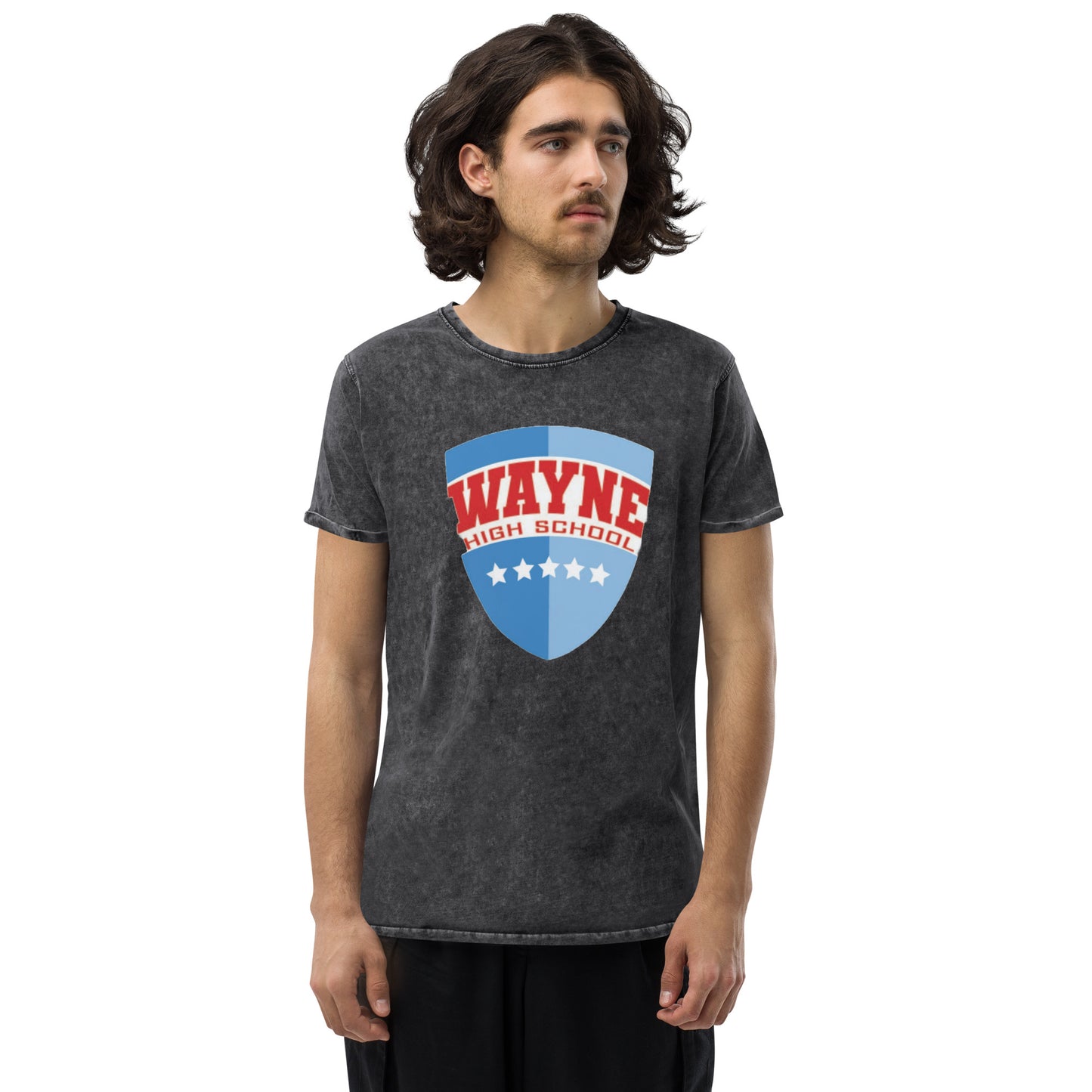 Wayne H.S. Denim T-Shirt