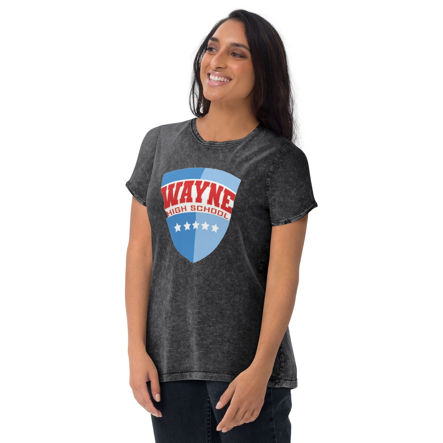 Wayne H.S. Denim T-Shirt