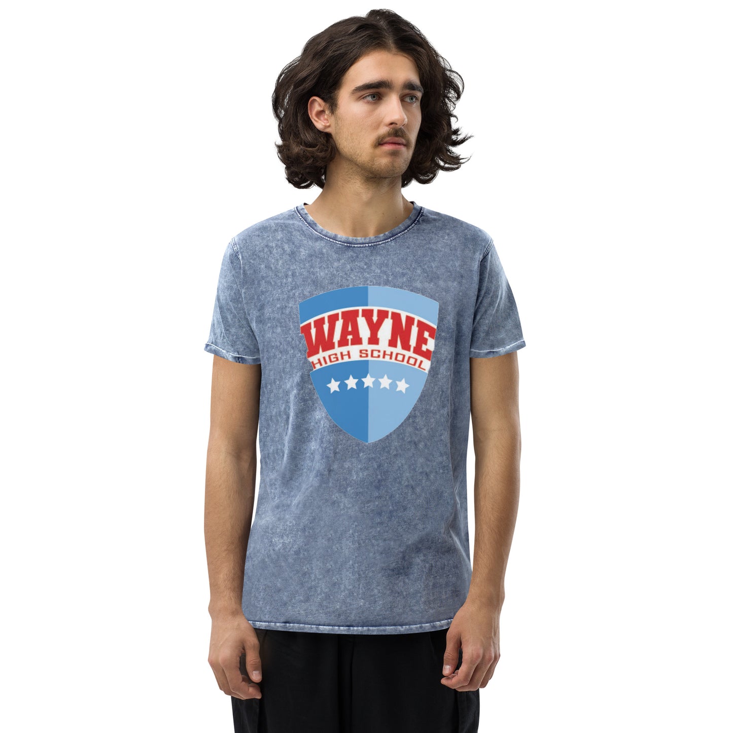 Wayne H.S. Denim T-Shirt