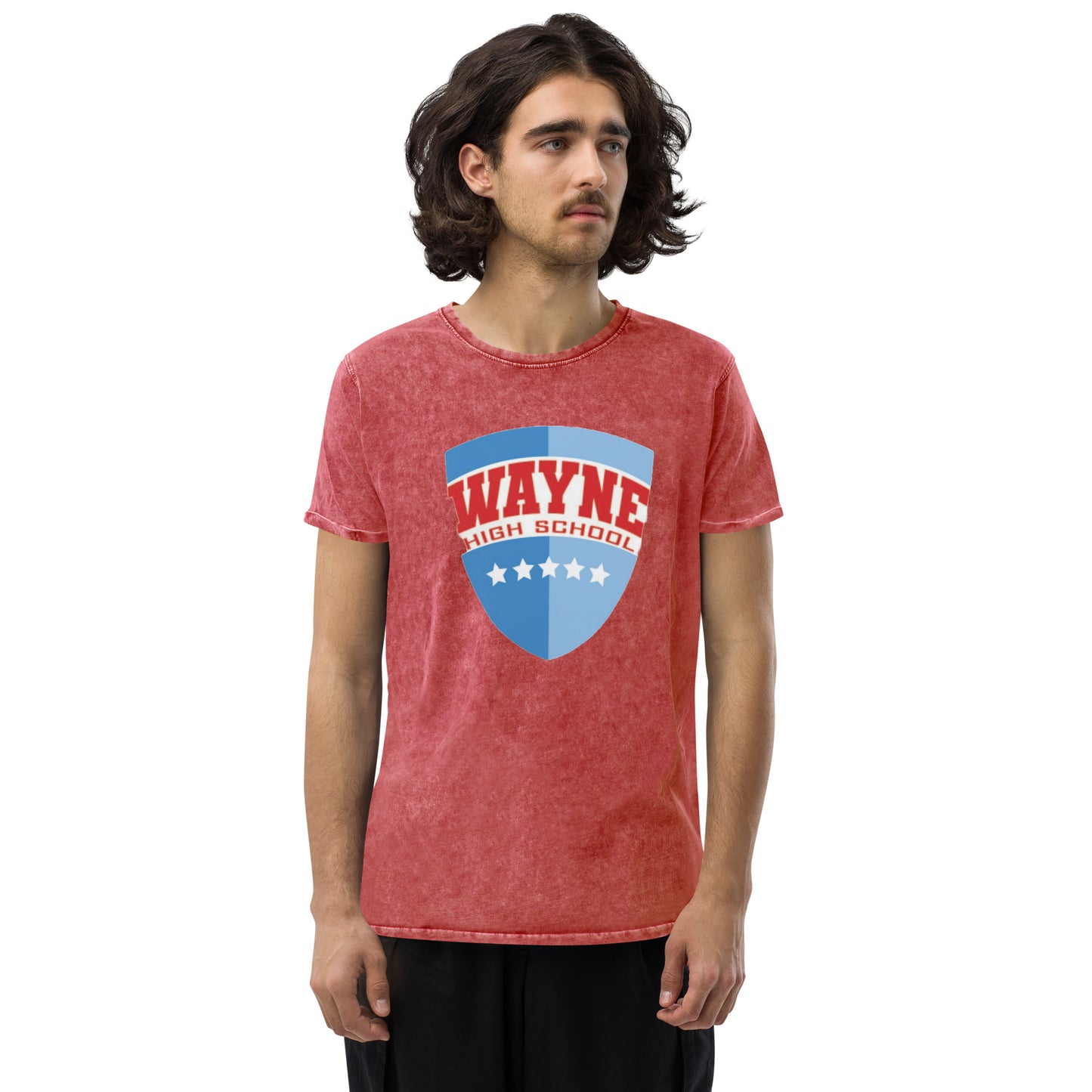 Wayne H.S. Denim T-Shirt