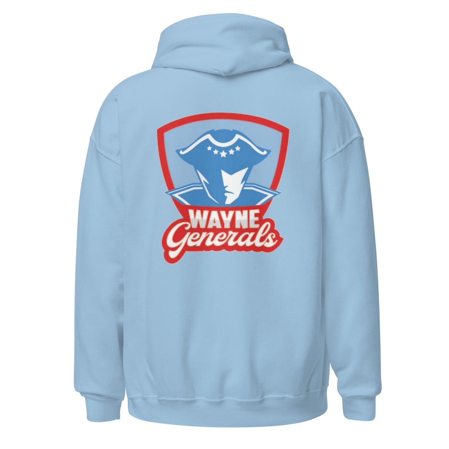 Wayne H.S. Embroidered Front Unisex Hoodie