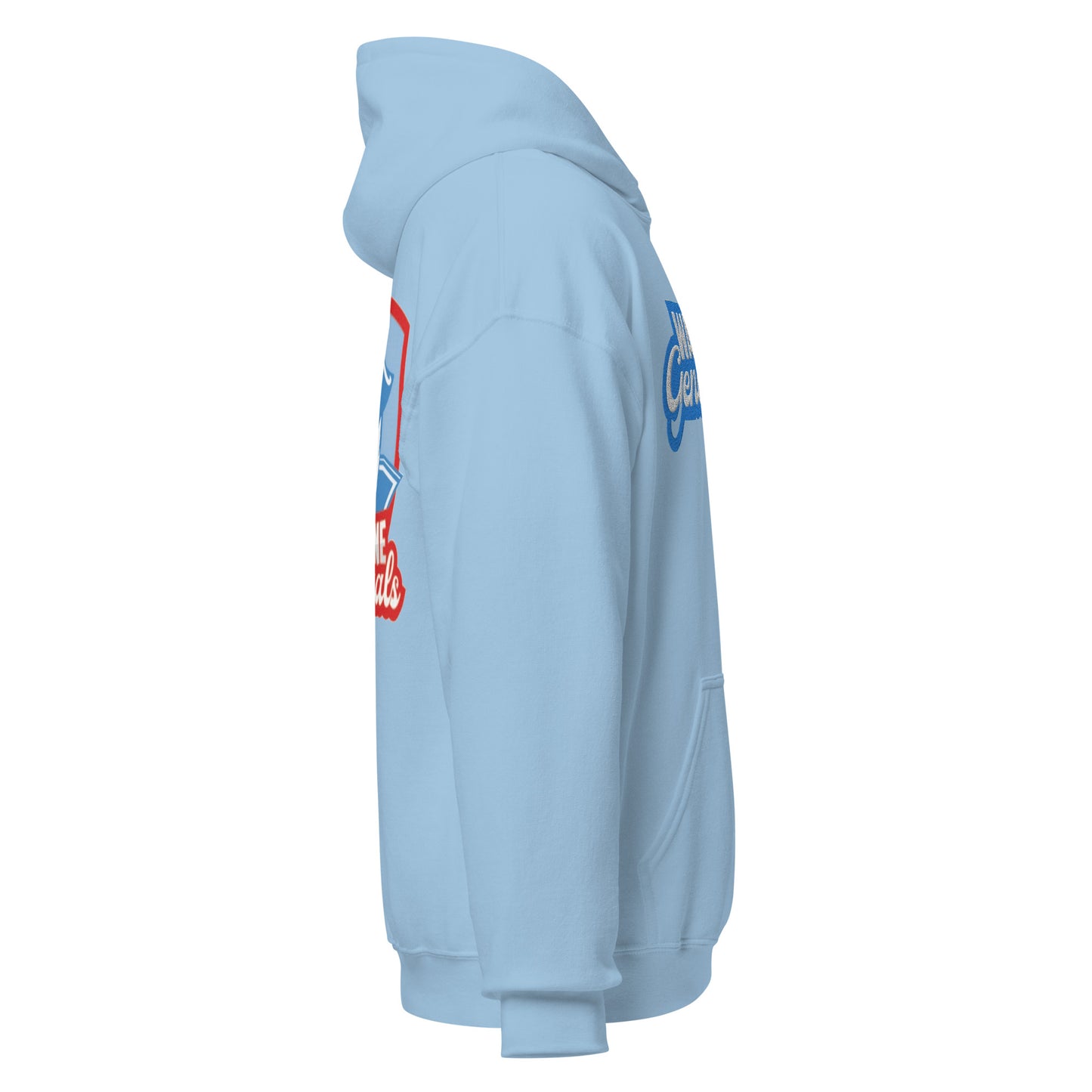 Wayne H.S. Embroidered Front Unisex Hoodie