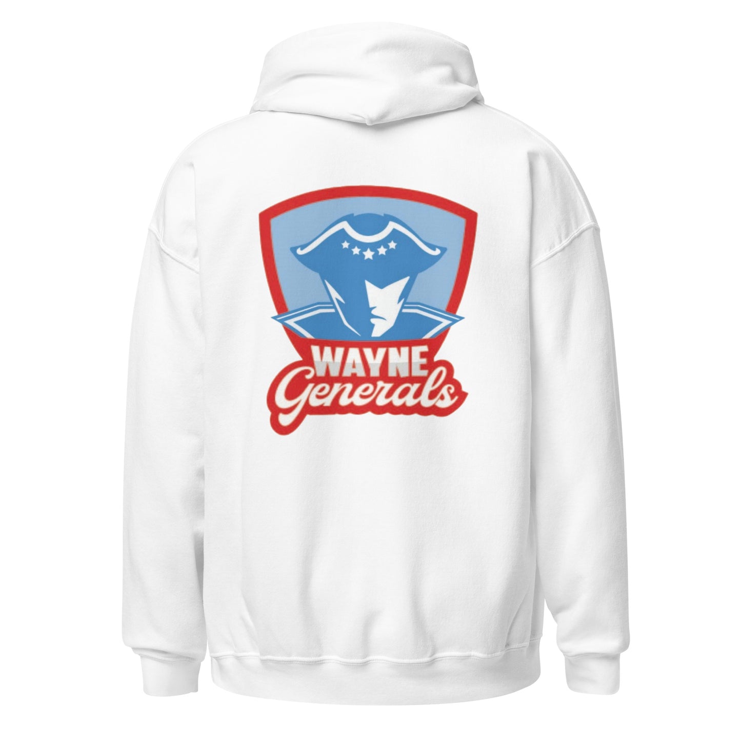 Wayne H.S. Embroidered Front Unisex Hoodie