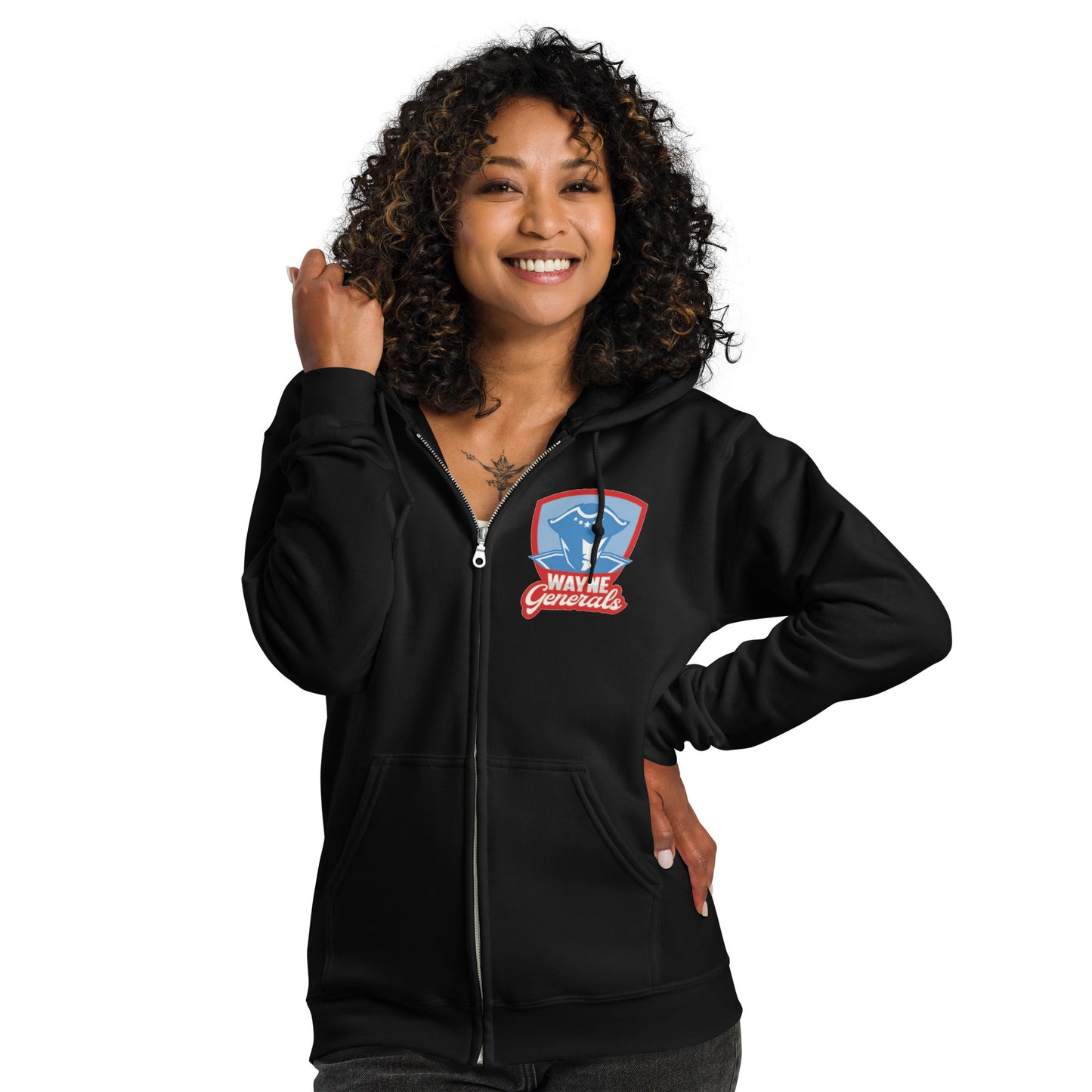 Wayne H.S. Unisex heavy blend zip hoodie