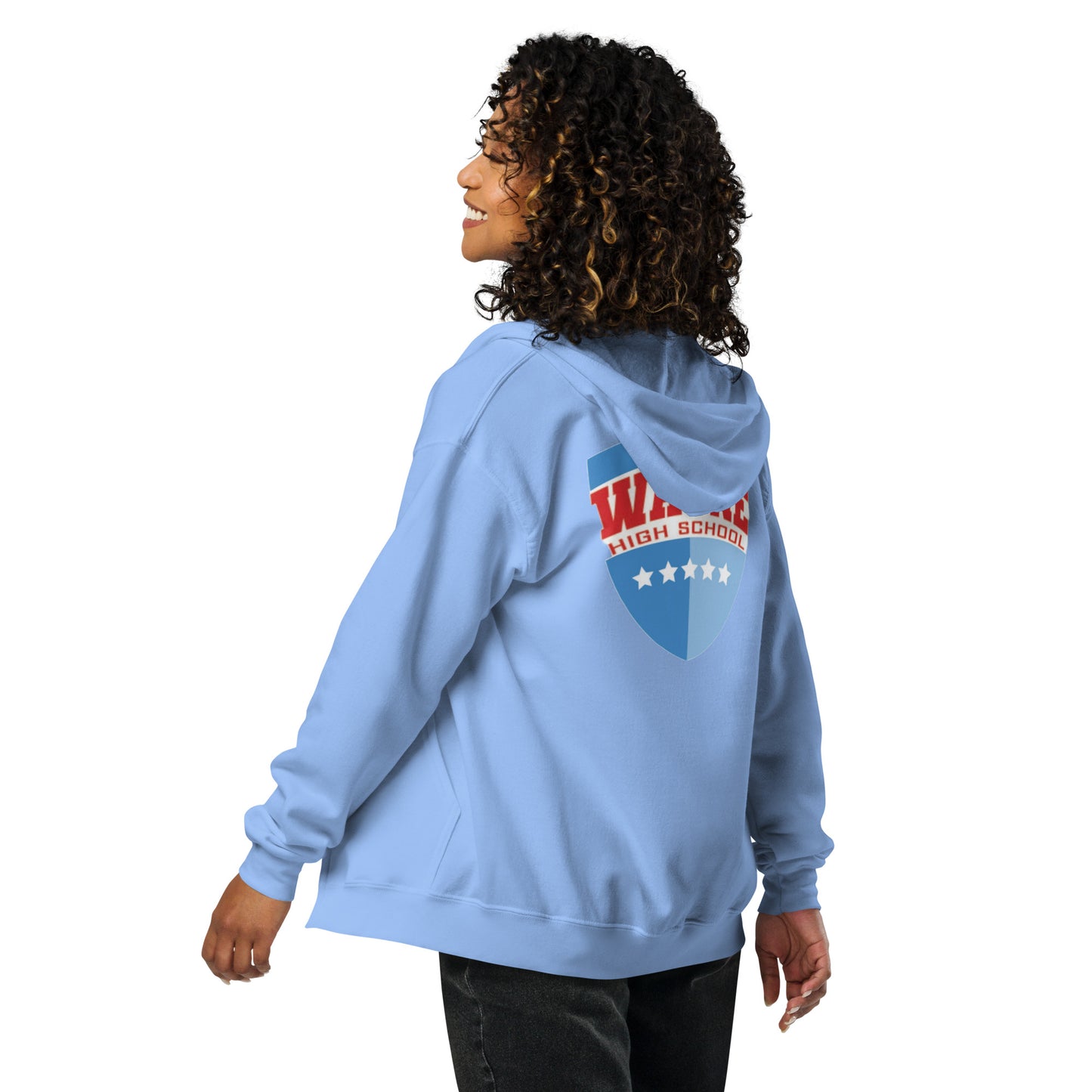 Wayne H.S. Unisex heavy blend zip hoodie