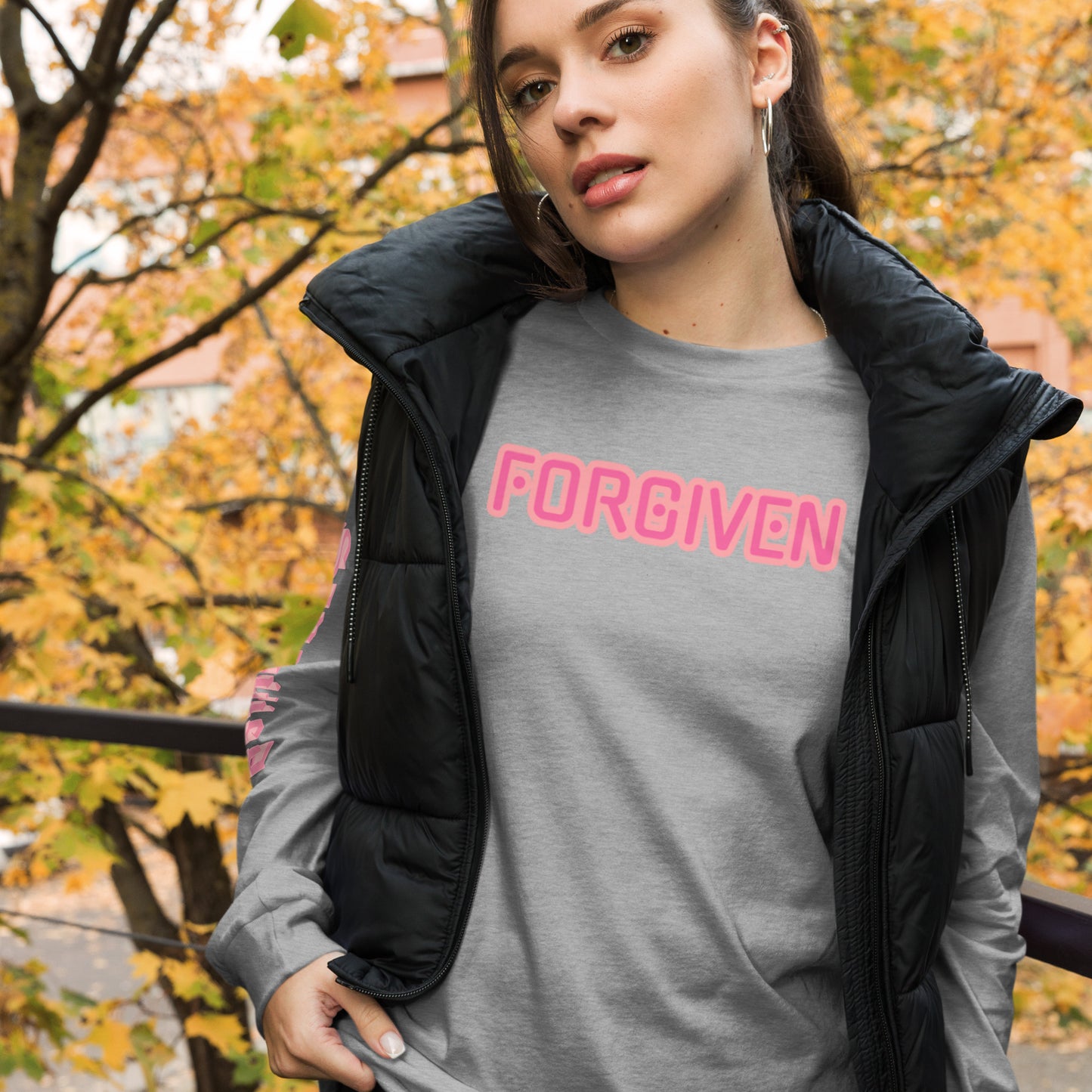 FORGIVEN- Unisex Long Sleeve Tee