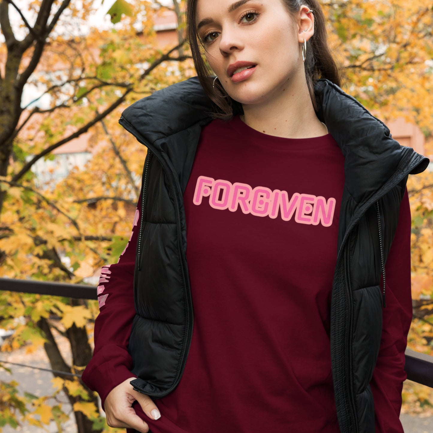 FORGIVEN- Unisex Long Sleeve Tee