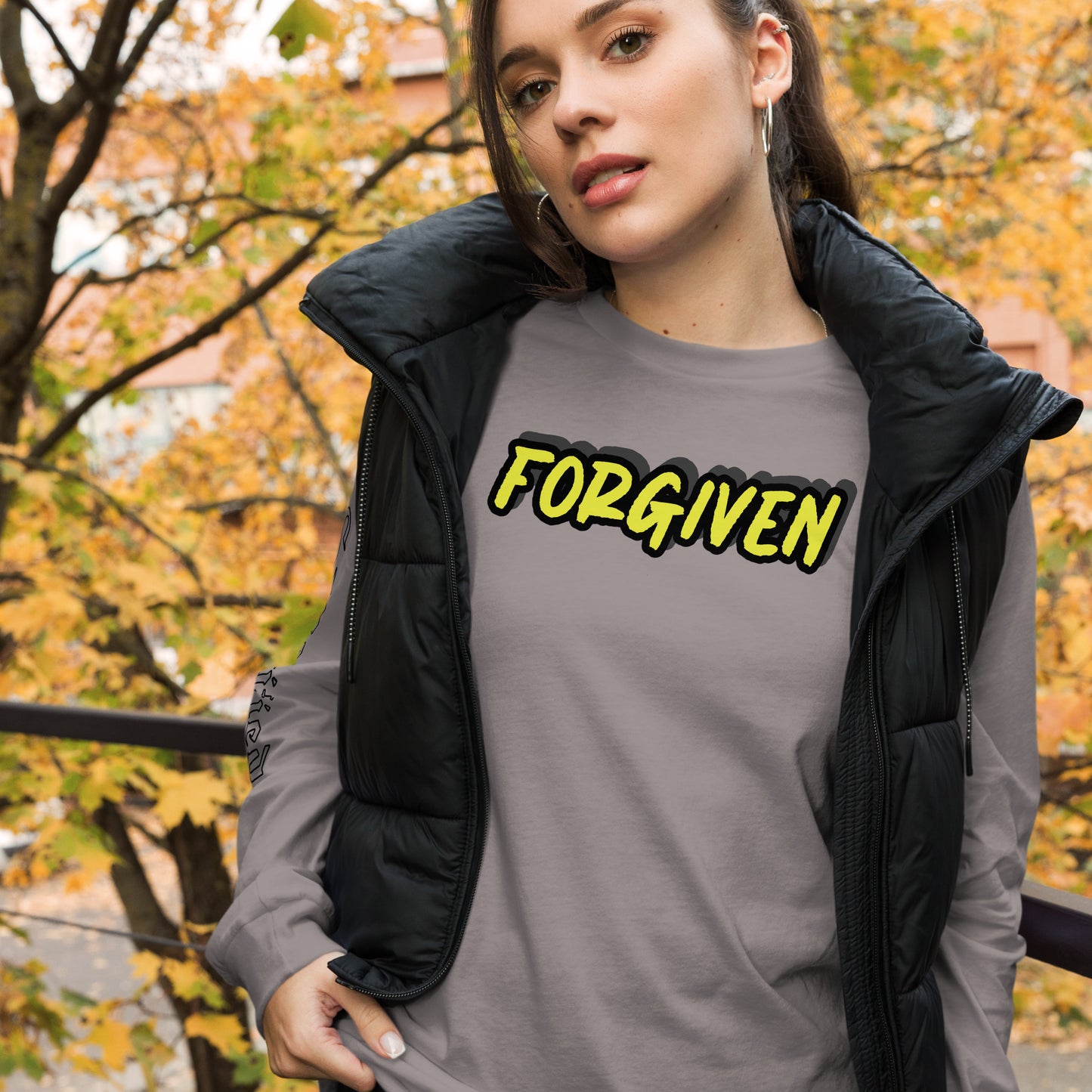 FORGIVEN- Unisex Long Sleeve Tee