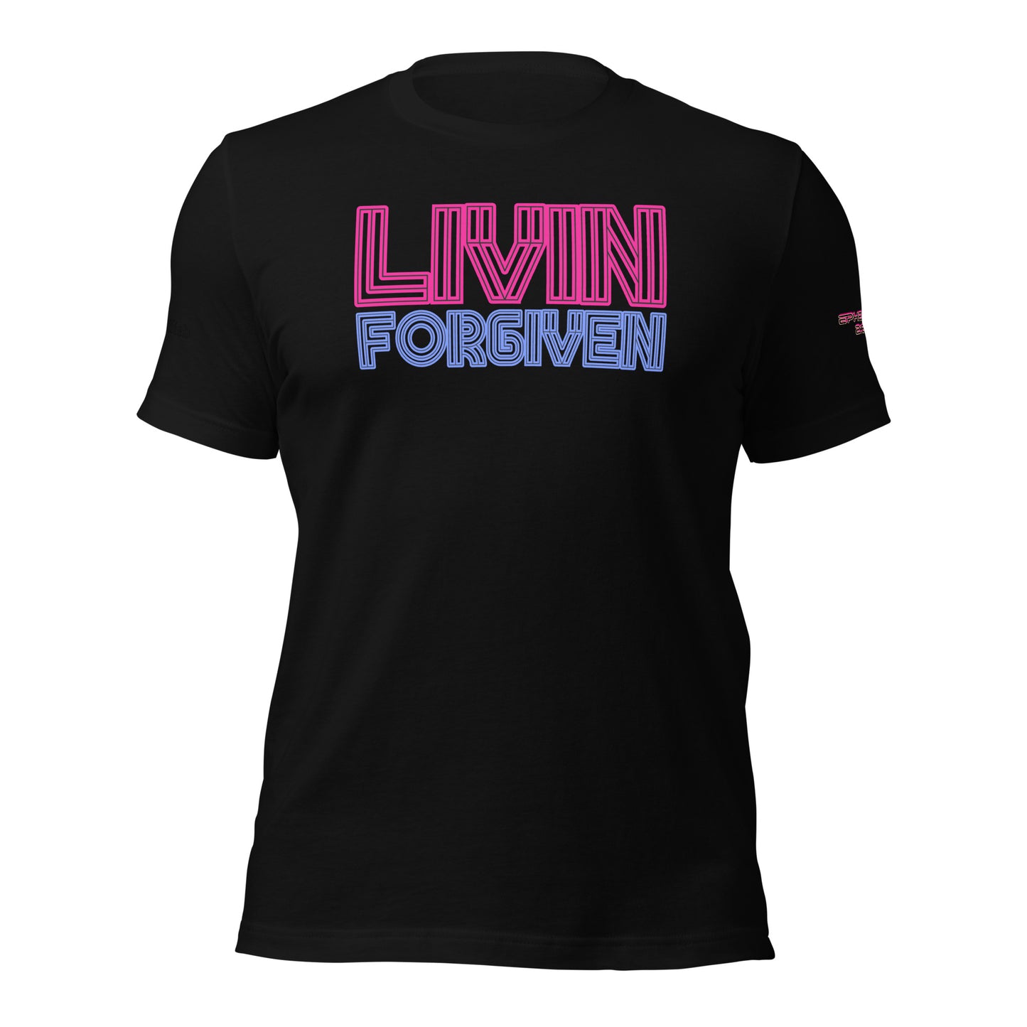 LIVIN FORGIVEN- Unisex t-shirt