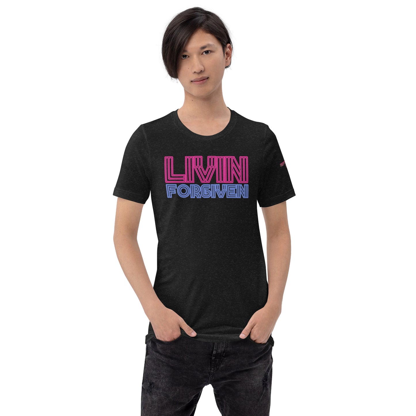 LIVIN FORGIVEN- Unisex t-shirt