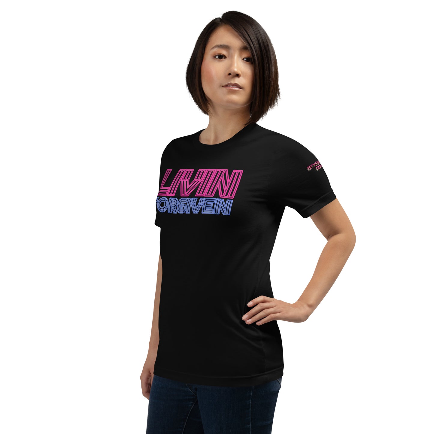 LIVIN FORGIVEN- Unisex t-shirt