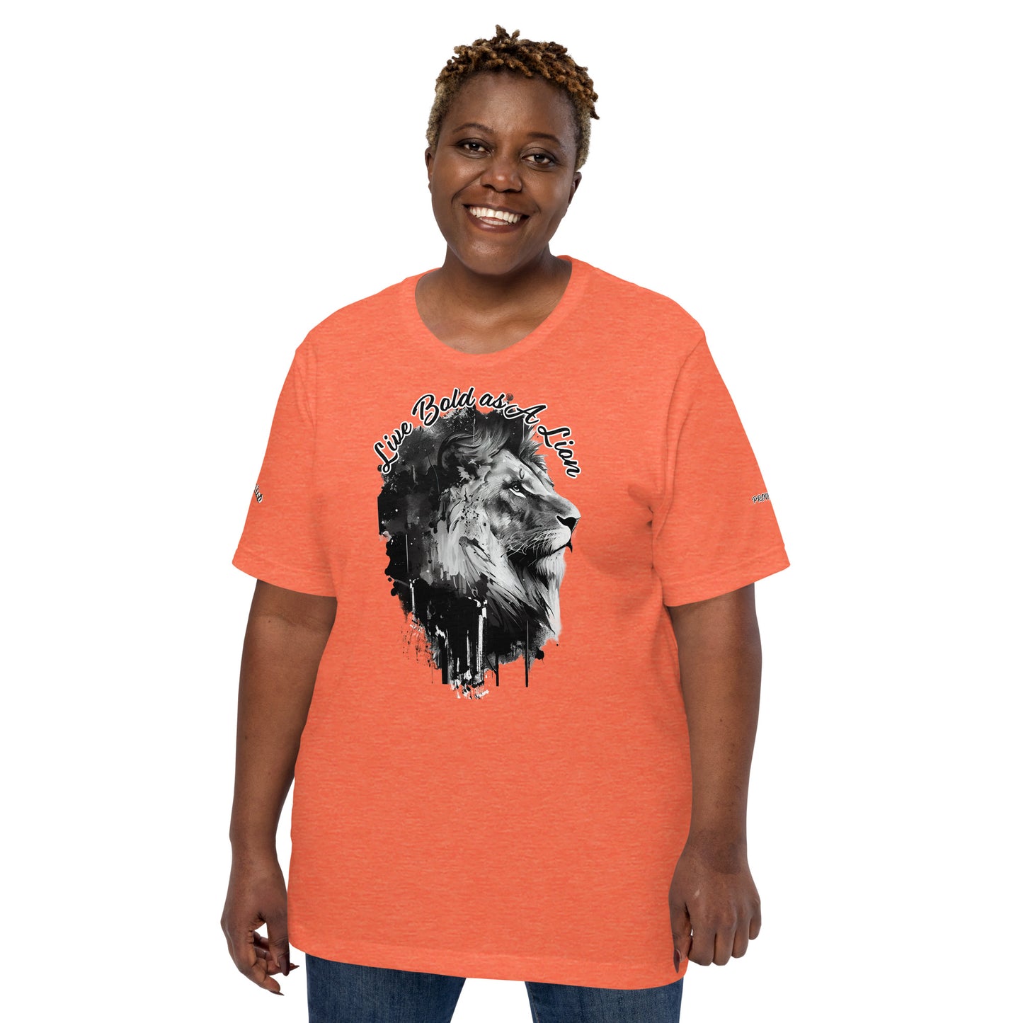 BOLD AS A LION- Unisex t-shirt