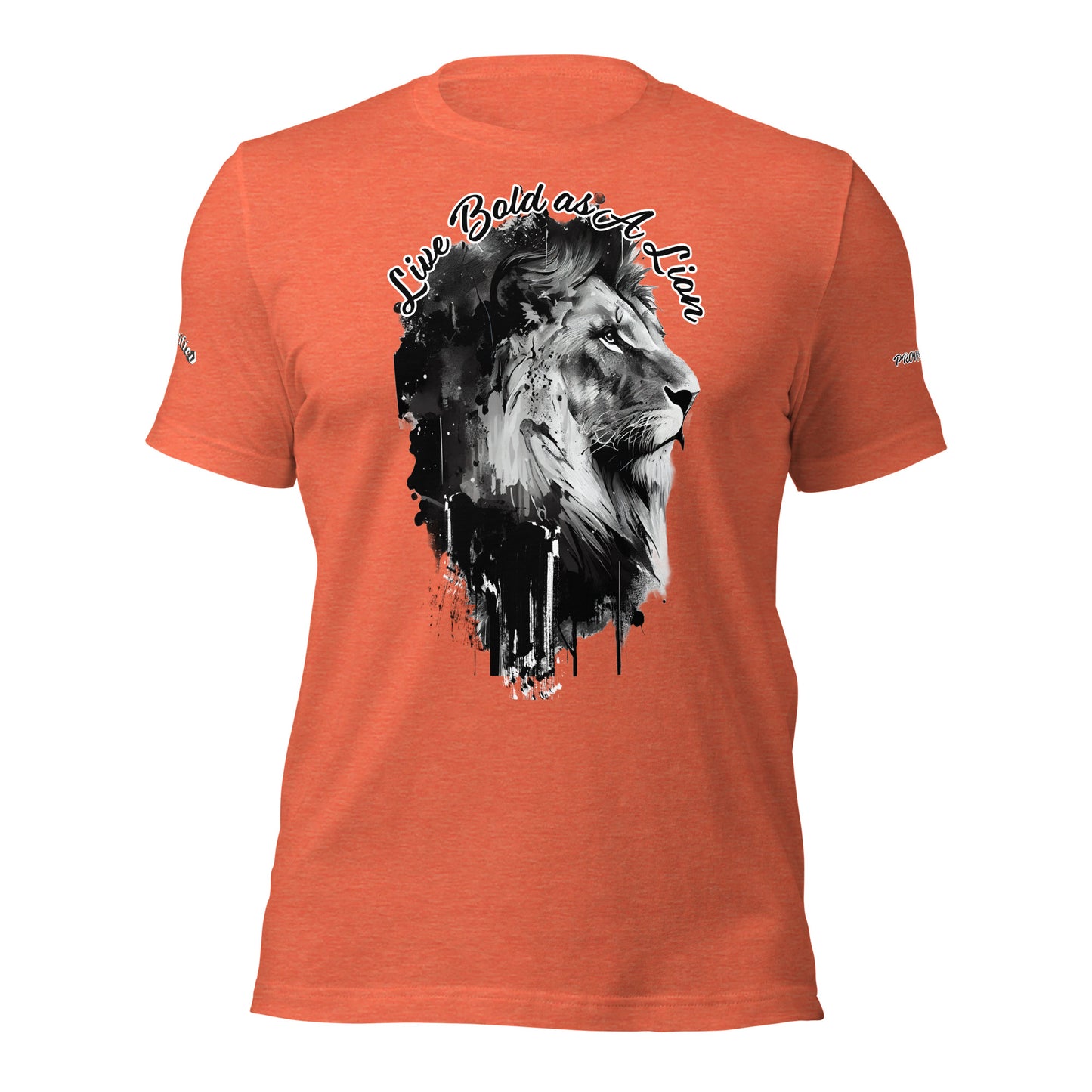 BOLD AS A LION- Unisex t-shirt