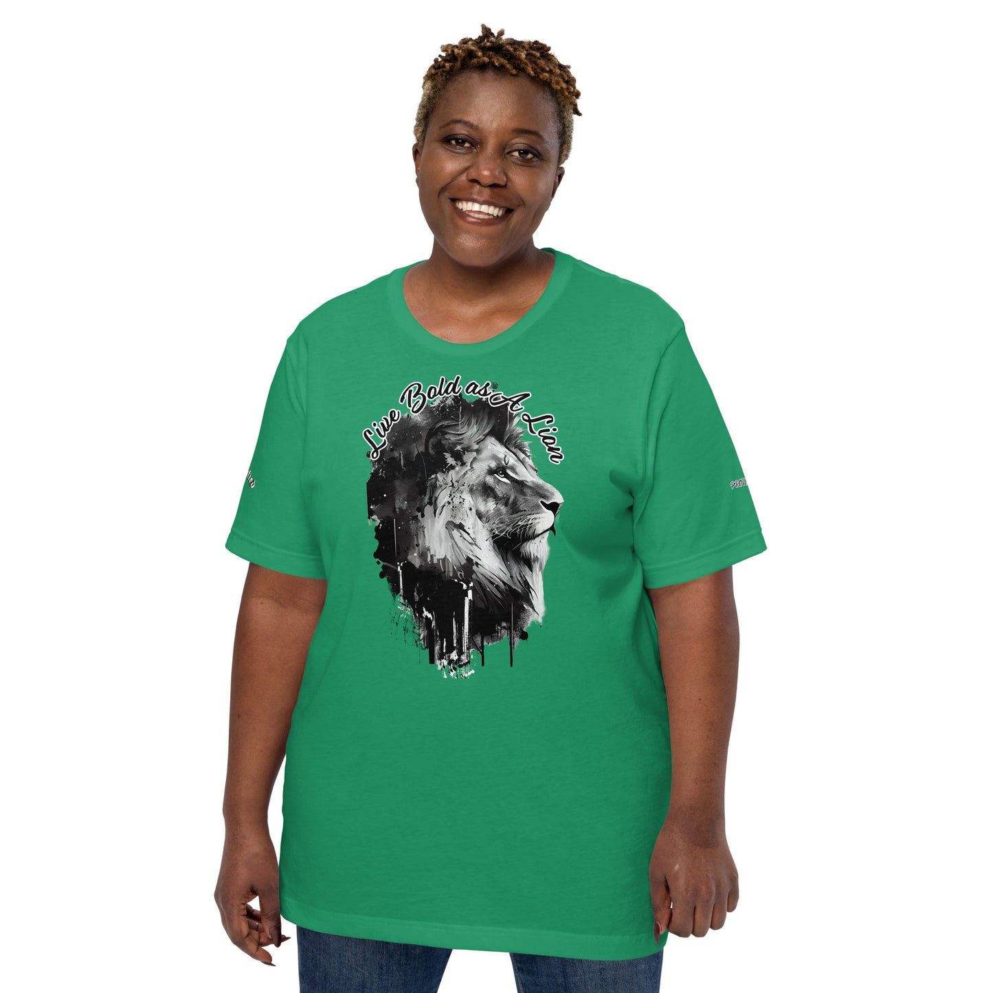 BOLD AS A LION- Unisex t-shirt