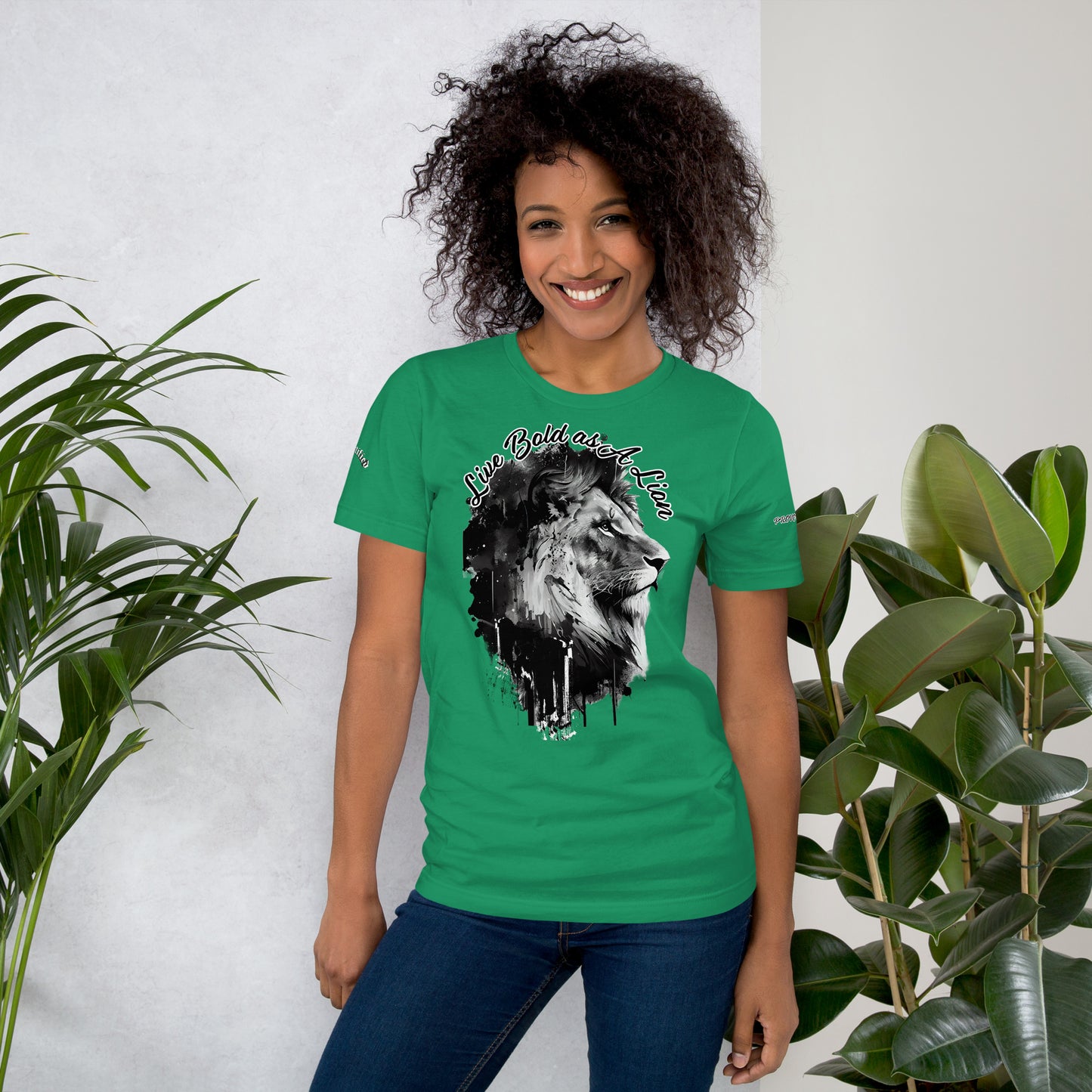 BOLD AS A LION- Unisex t-shirt