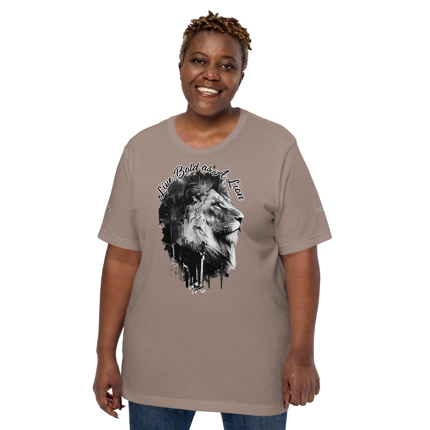 BOLD AS A LION- Unisex t-shirt