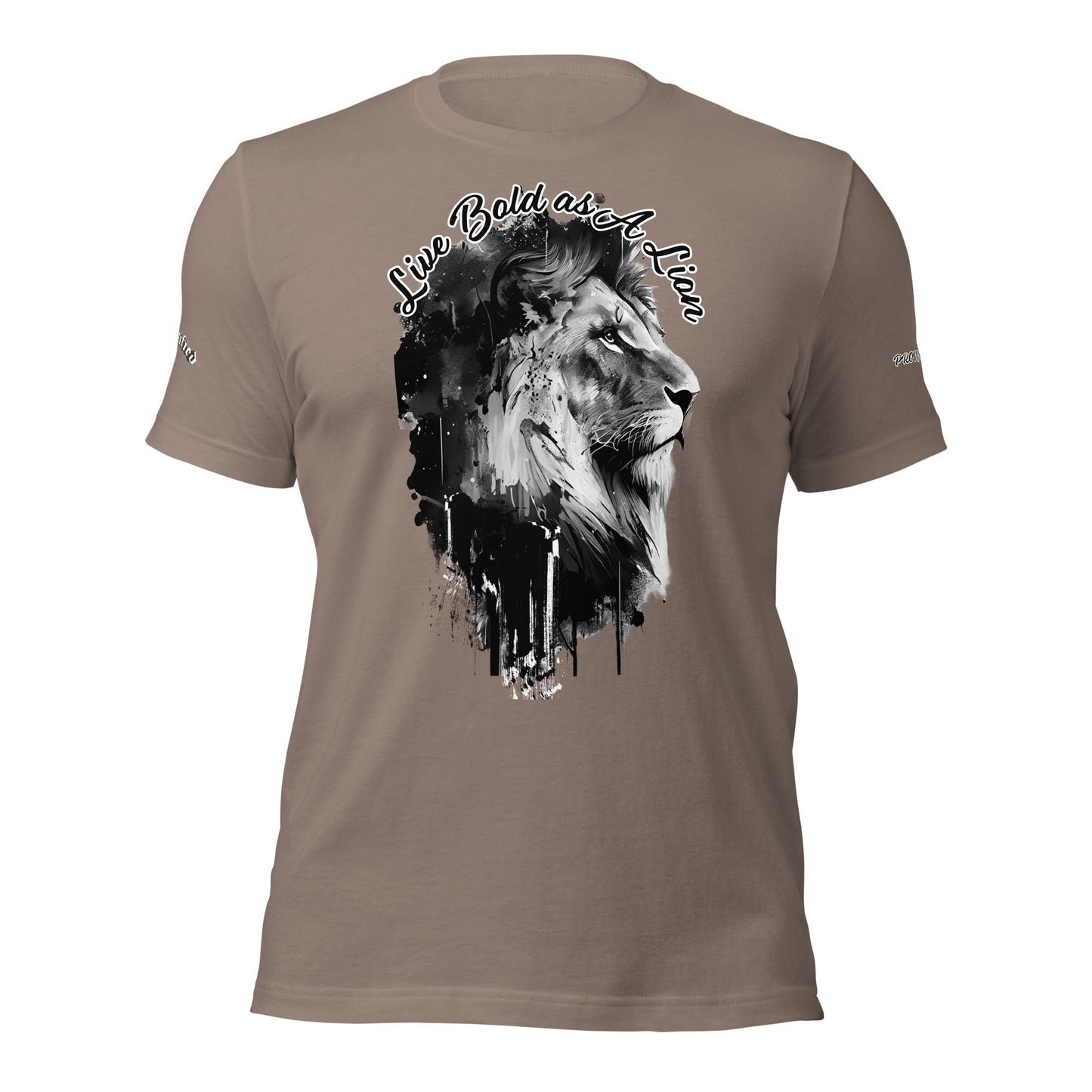 BOLD AS A LION- Unisex t-shirt