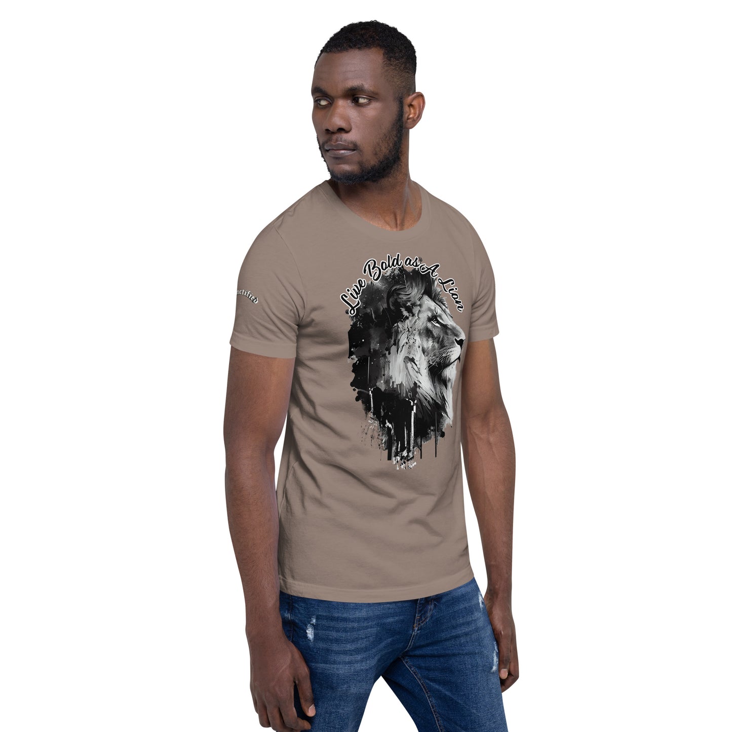 BOLD AS A LION- Unisex t-shirt