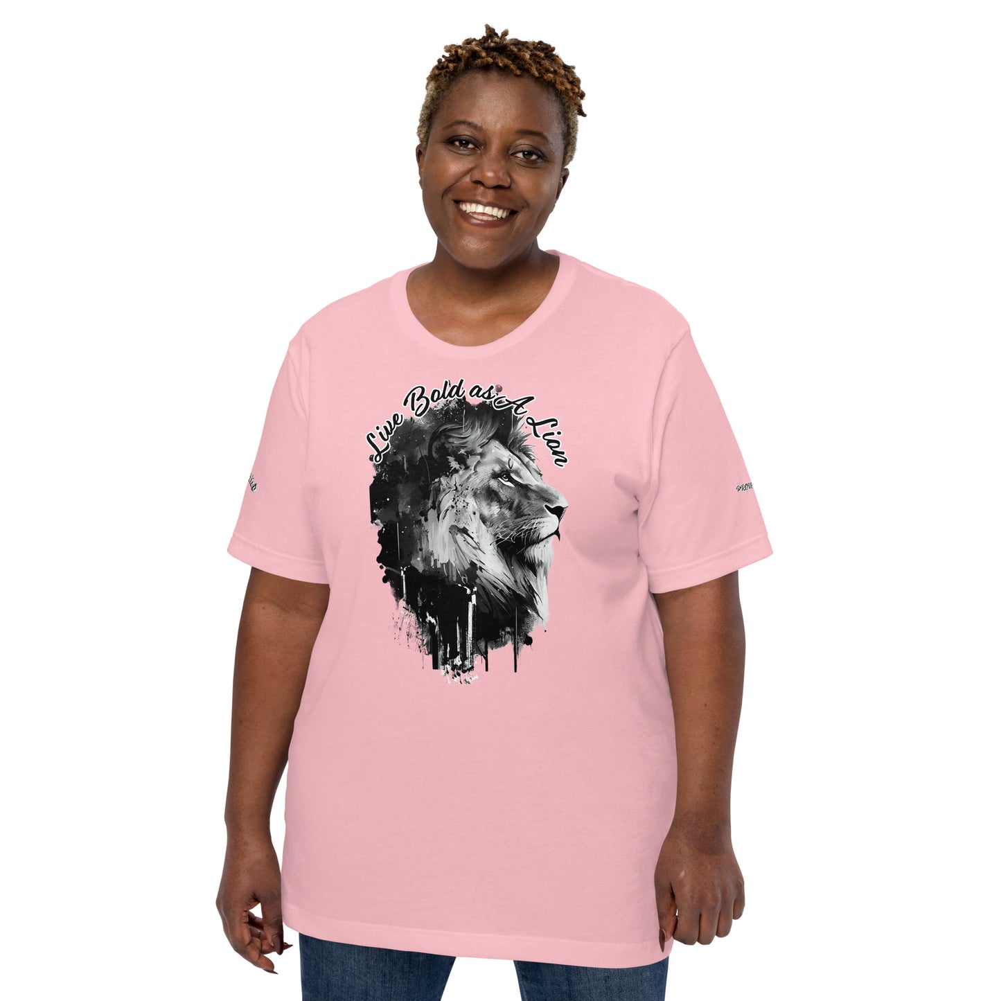 BOLD AS A LION- Unisex t-shirt