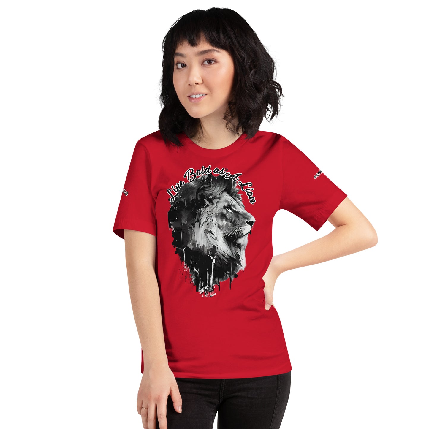 BOLD AS A LION- Unisex t-shirt