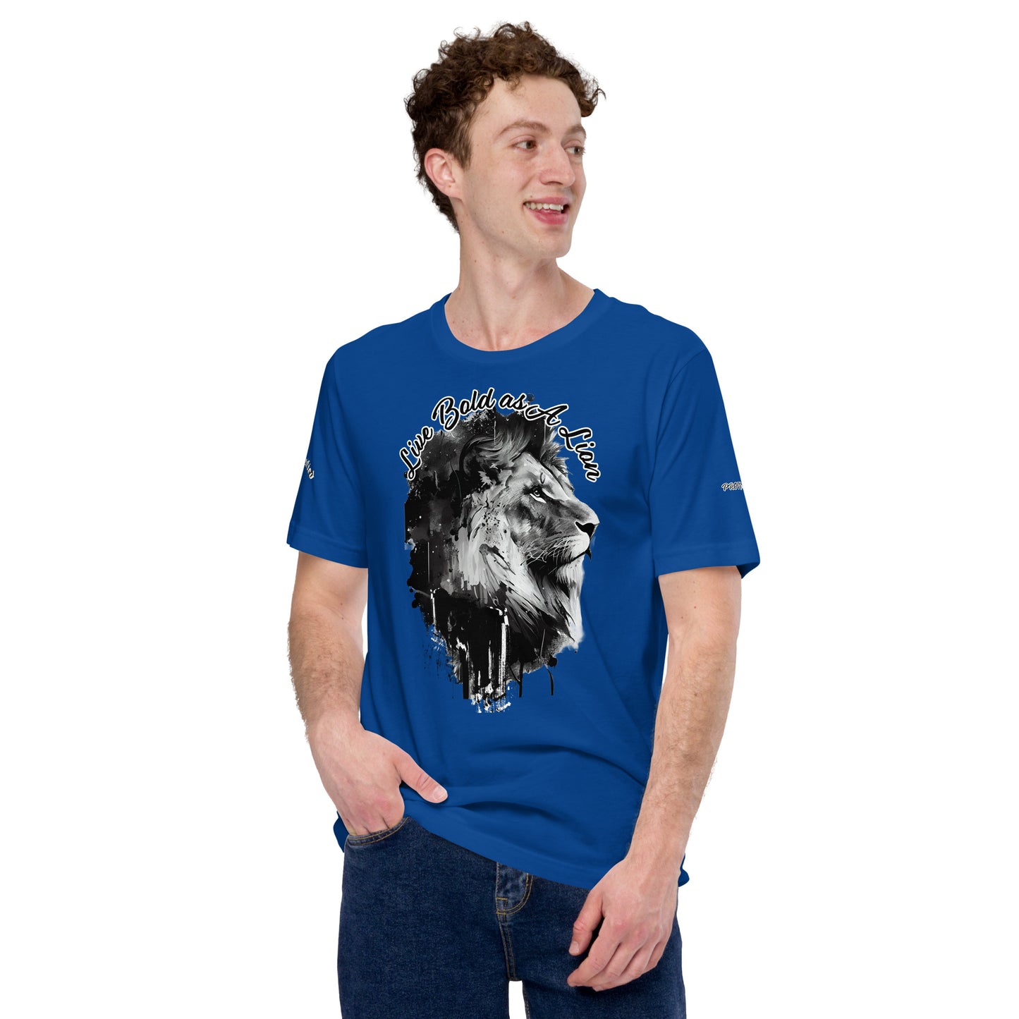 BOLD AS A LION- Unisex t-shirt