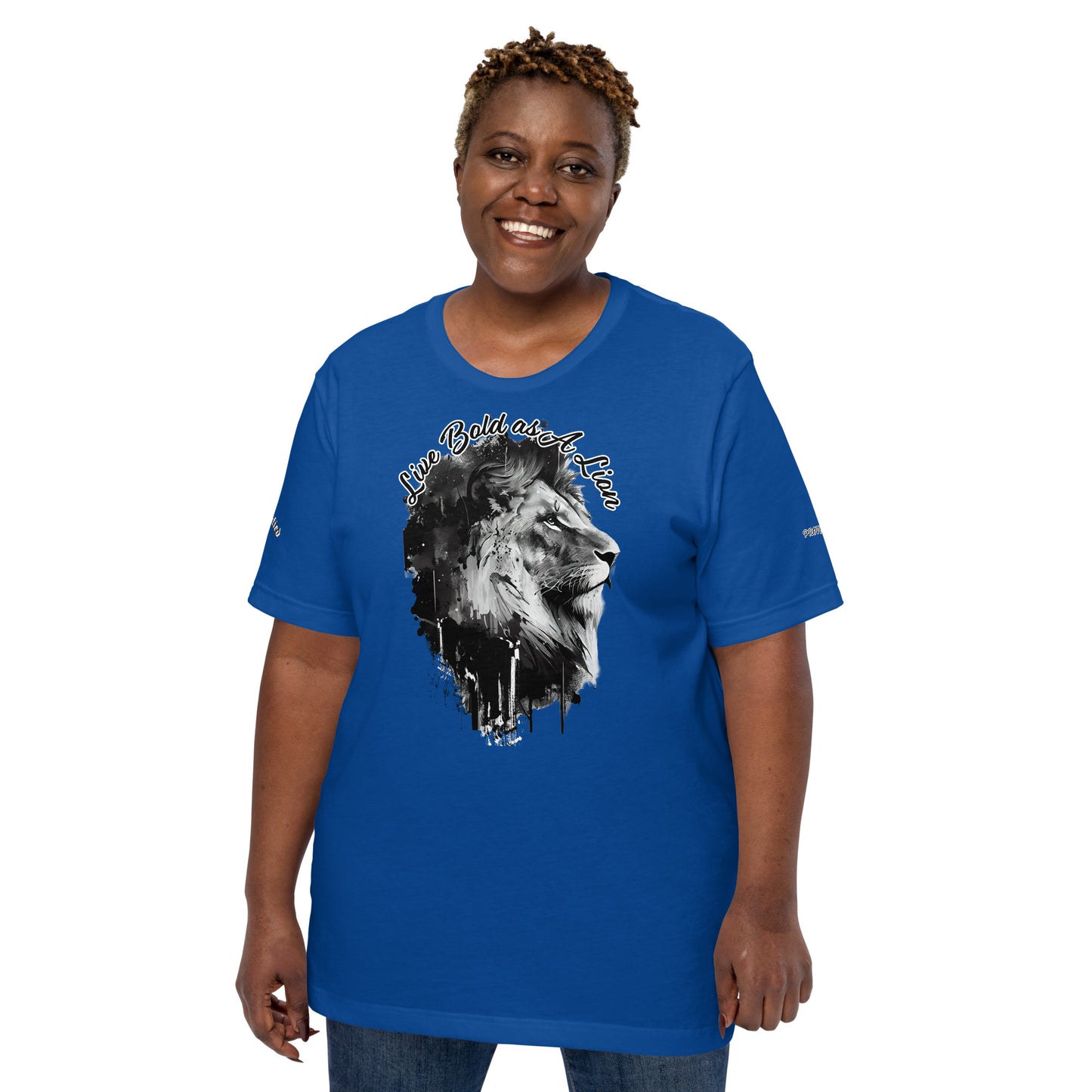 BOLD AS A LION- Unisex t-shirt