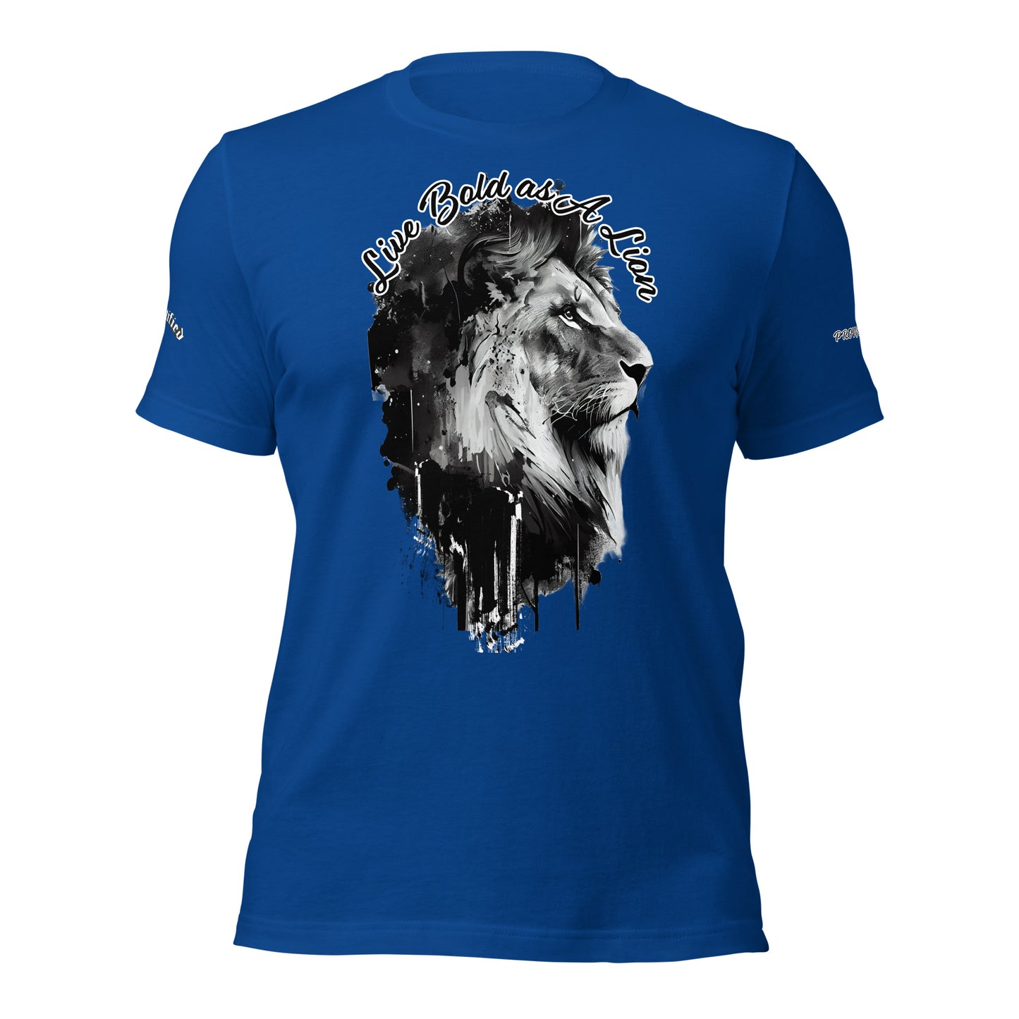 BOLD AS A LION- Unisex t-shirt