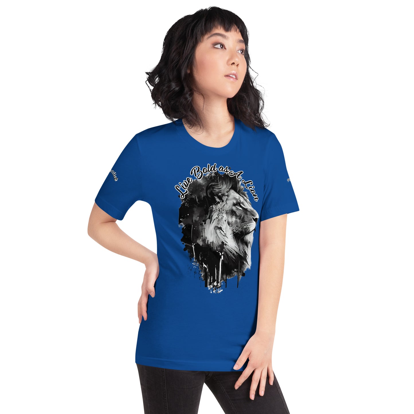 BOLD AS A LION- Unisex t-shirt