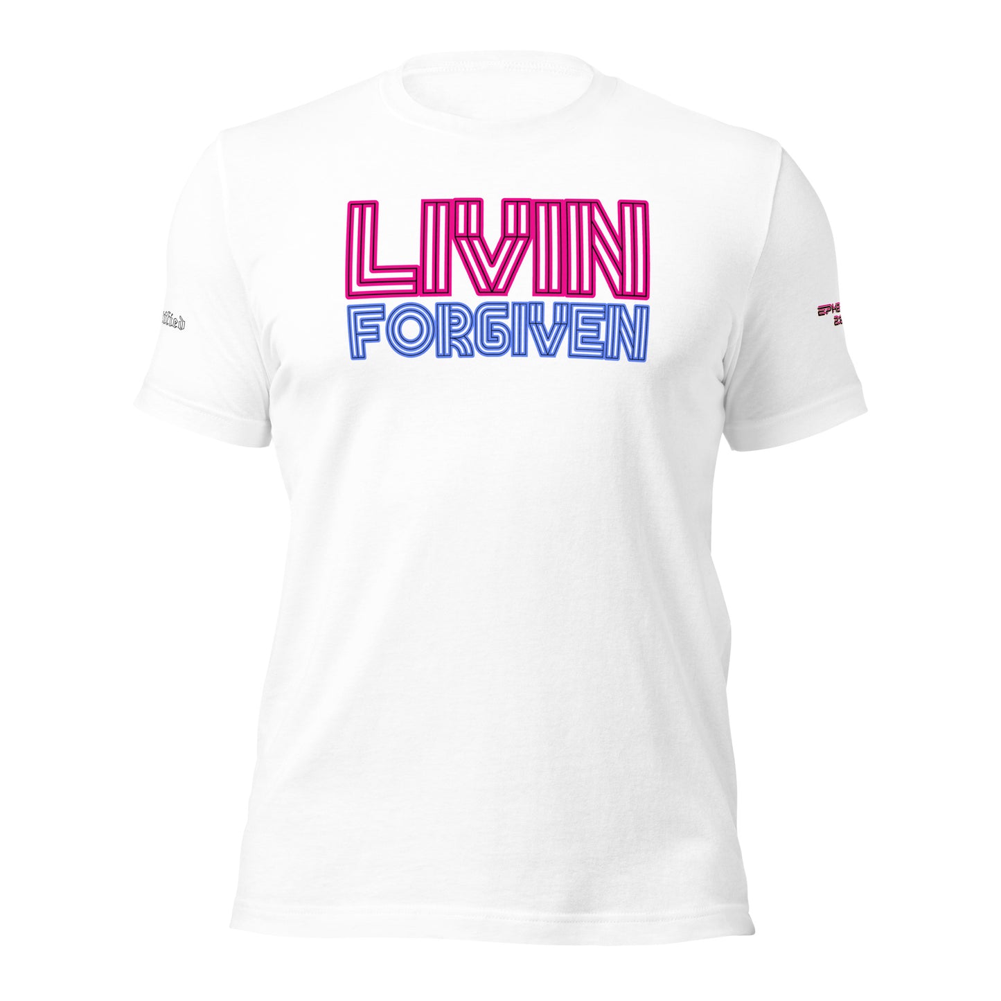 LIVIN FORGIVEN- Unisex t-shirt