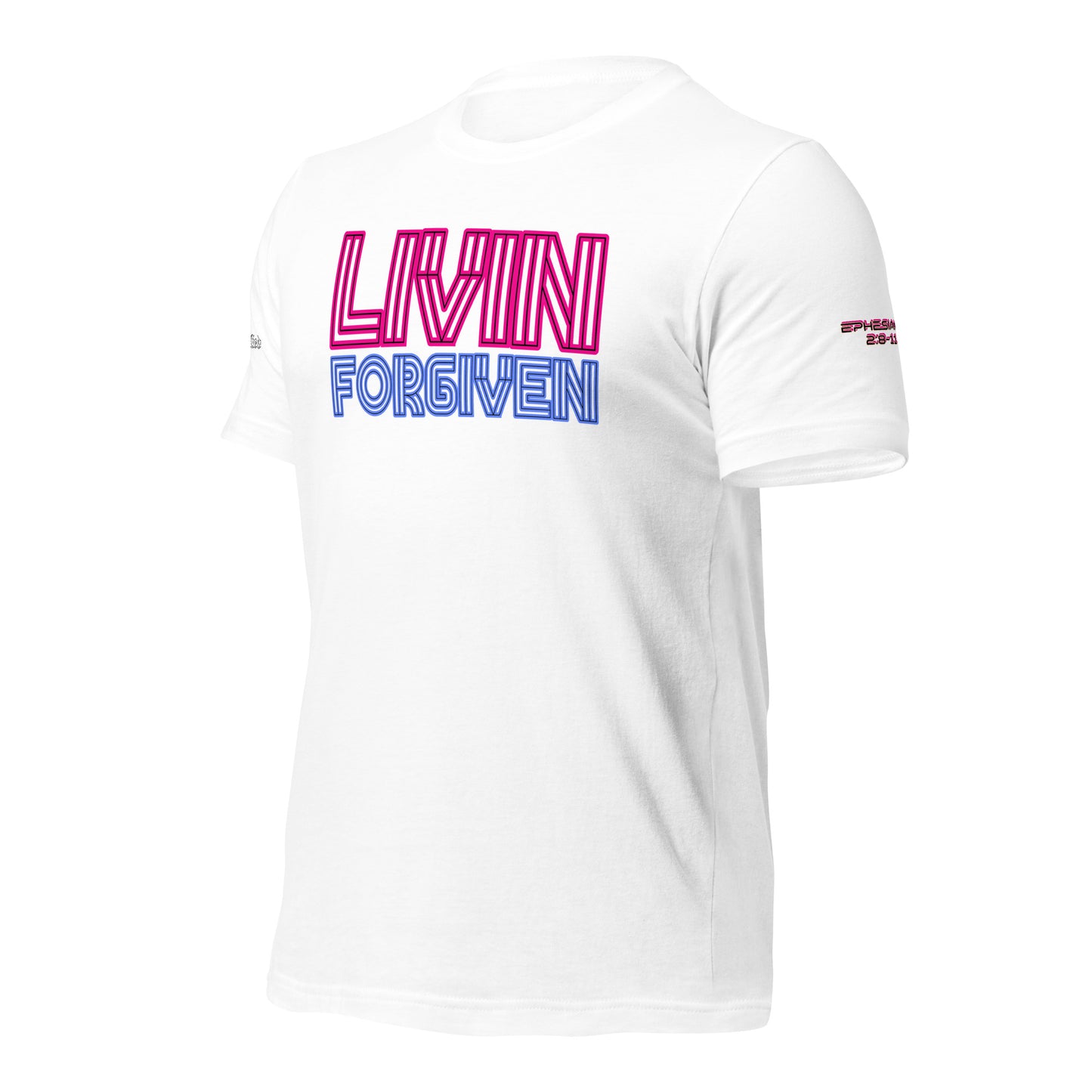 LIVIN FORGIVEN- Unisex t-shirt