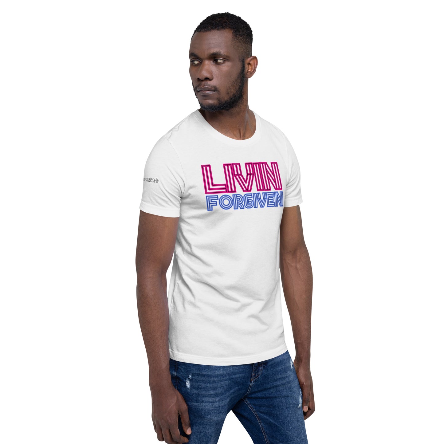 LIVIN FORGIVEN- Unisex t-shirt