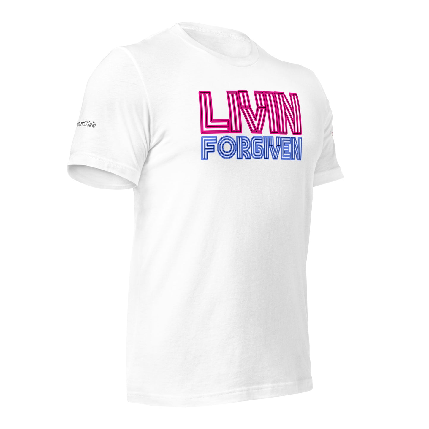 LIVIN FORGIVEN- Unisex t-shirt