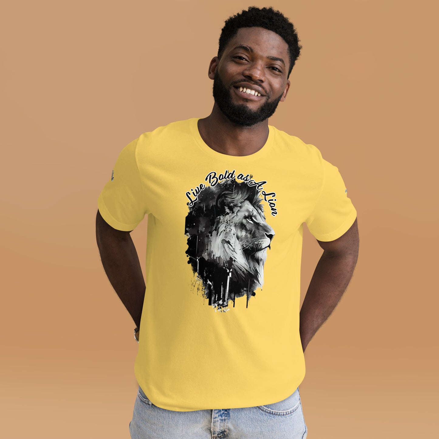 BOLD AS A LION- Unisex t-shirt