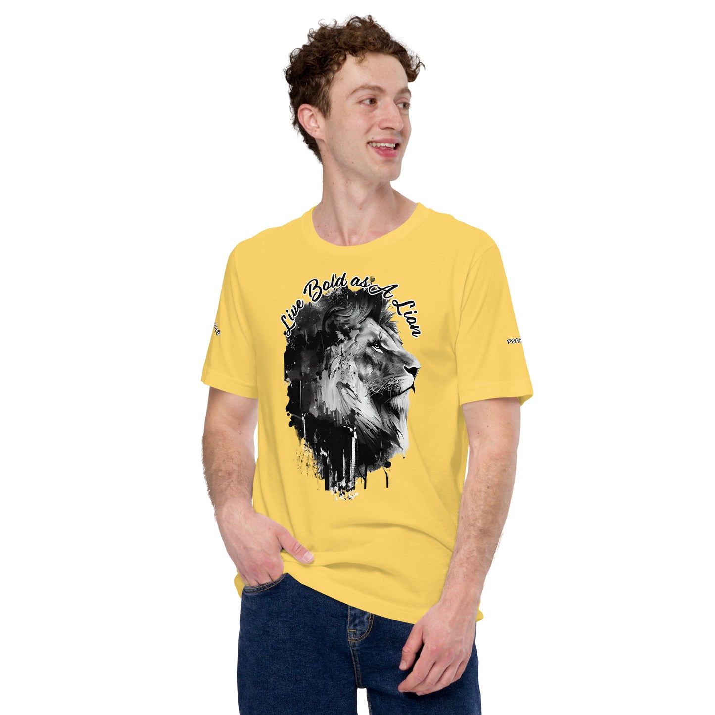 BOLD AS A LION- Unisex t-shirt