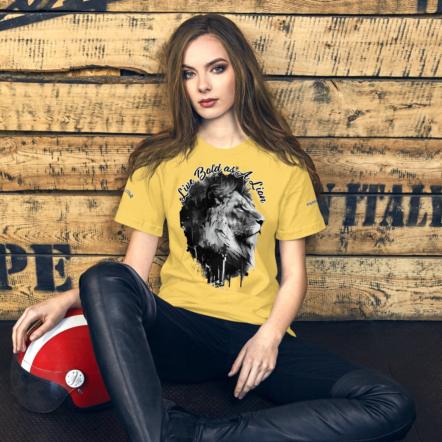 BOLD AS A LION- Unisex t-shirt