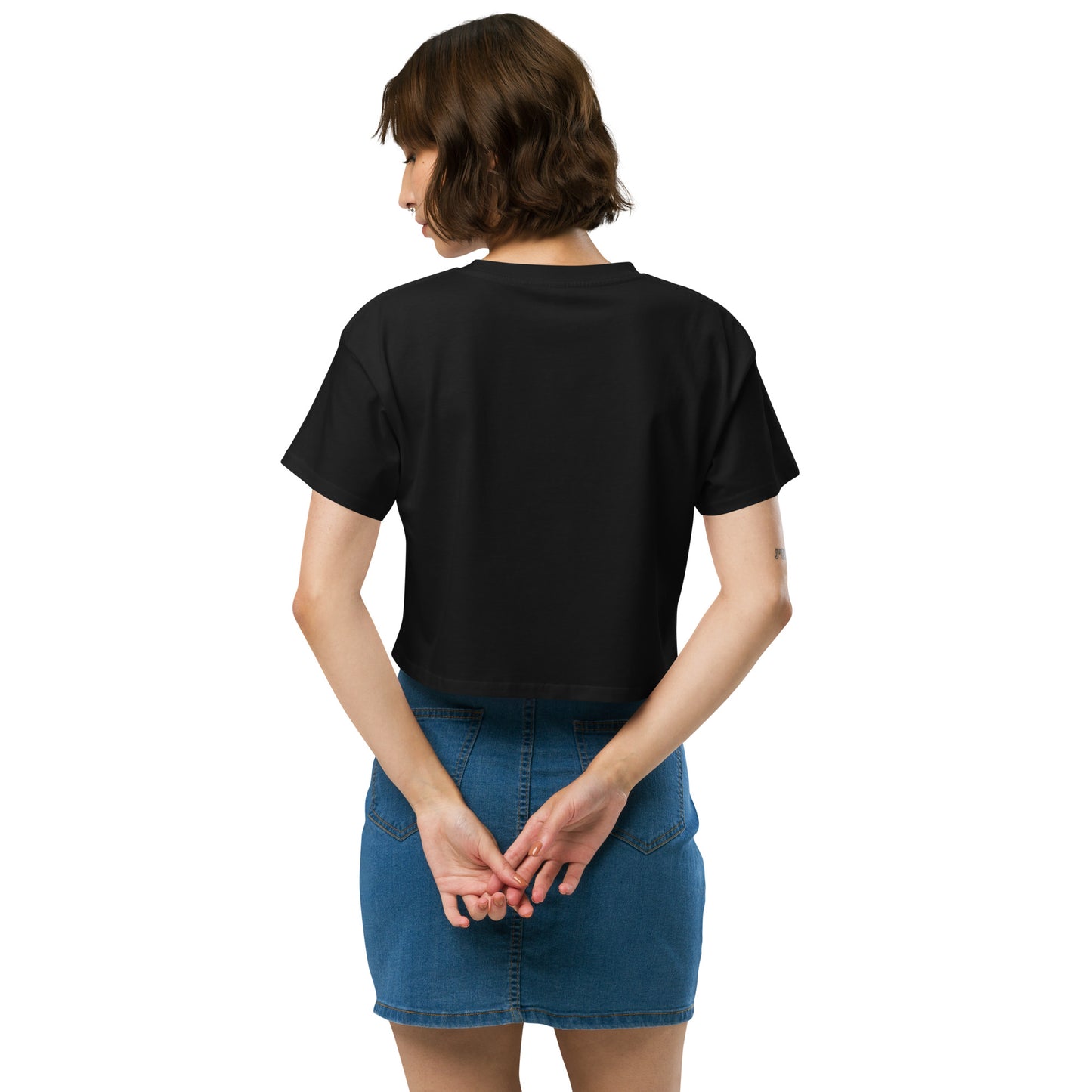 GOD'S KINGDOM OVER CULTURE- Women’s crop top