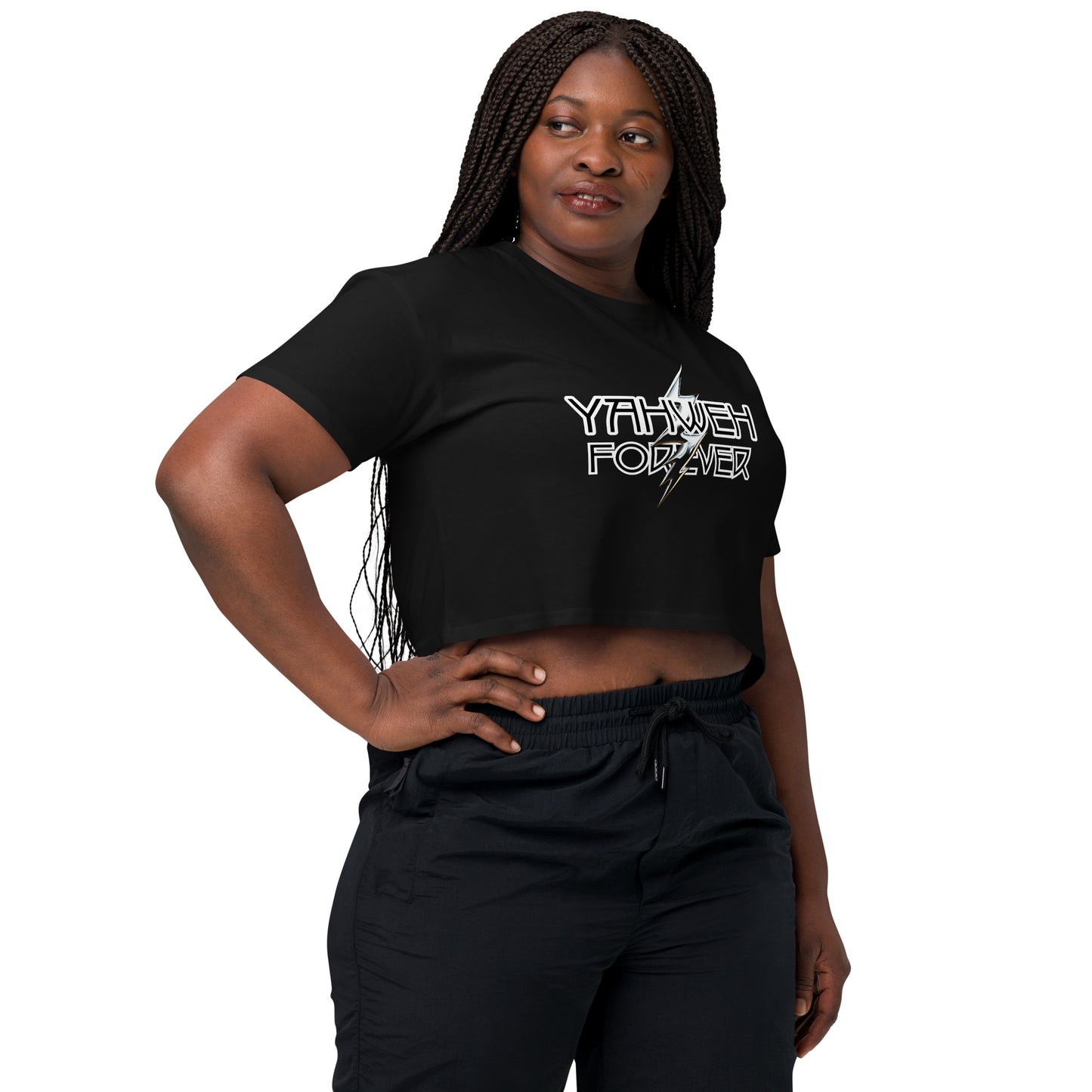 YAHWEH FOREVER- Women’s crop top