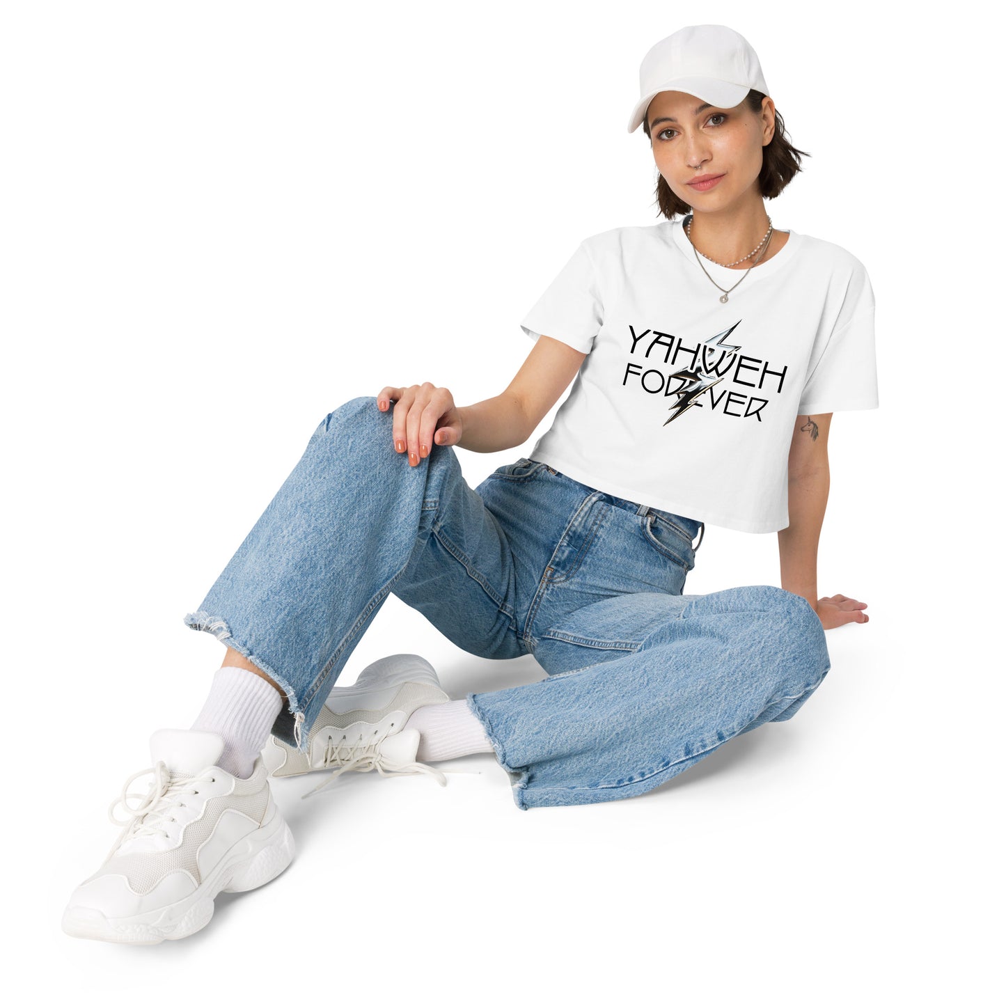 YAHWEH FOREVER- Women’s crop top