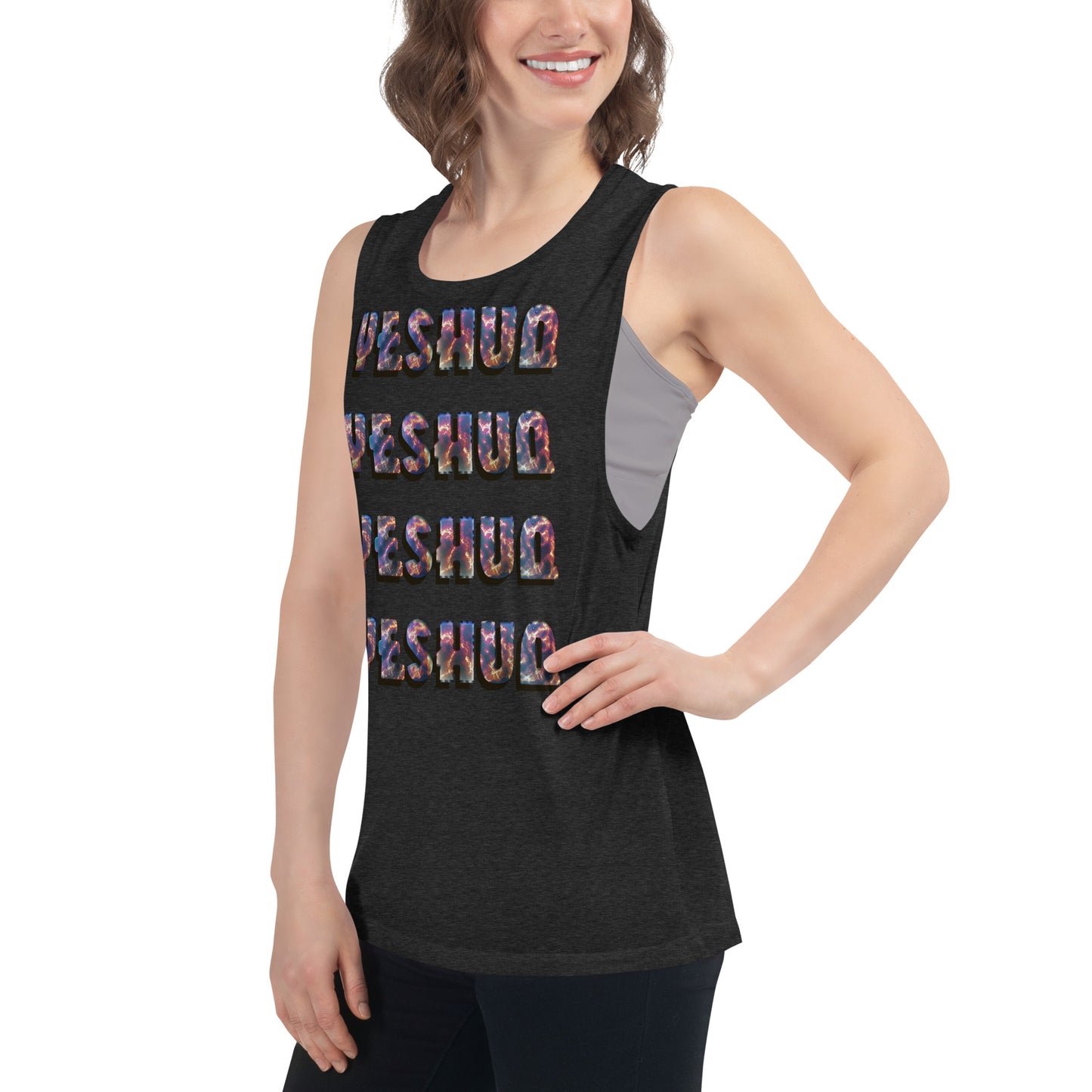 Yeshua- Ladies’ Muscle Tank