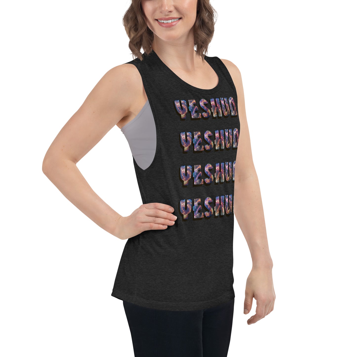 Yeshua- Ladies’ Muscle Tank