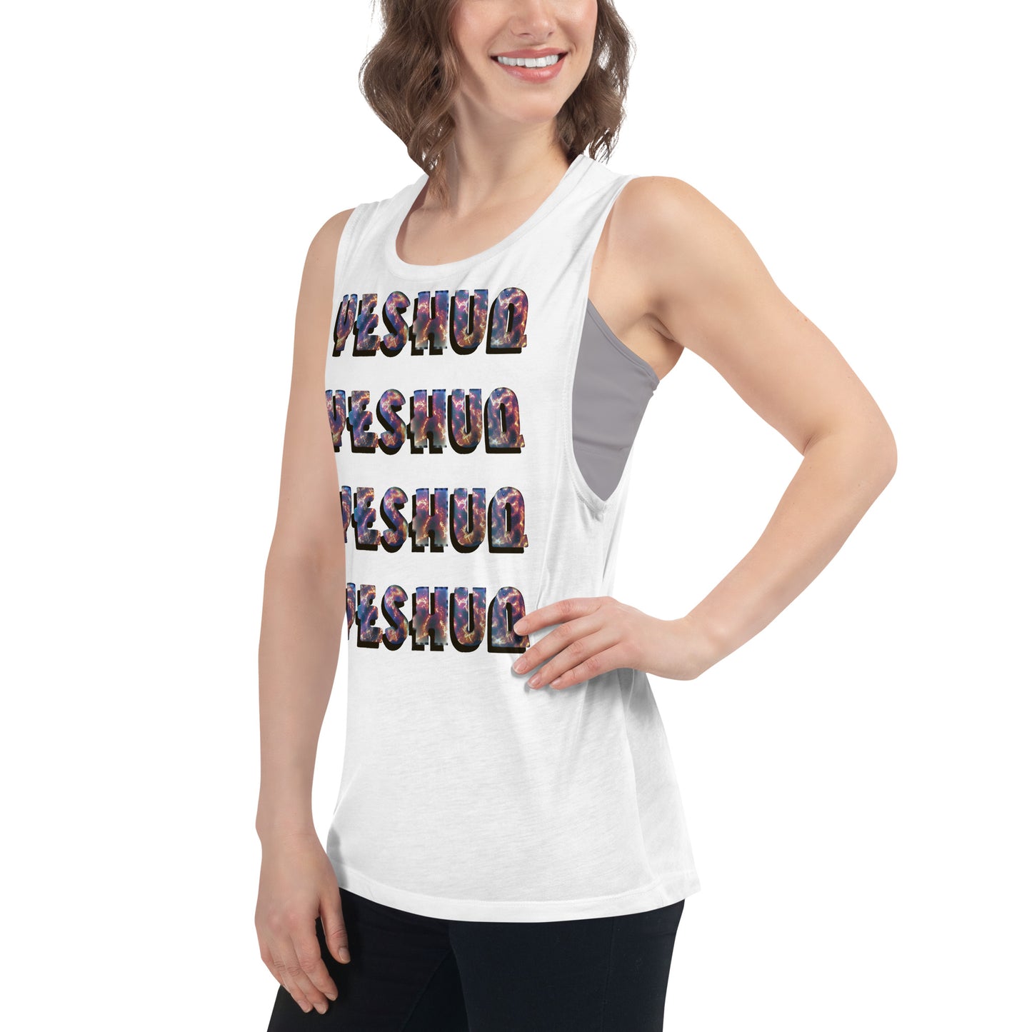 Yeshua- Ladies’ Muscle Tank