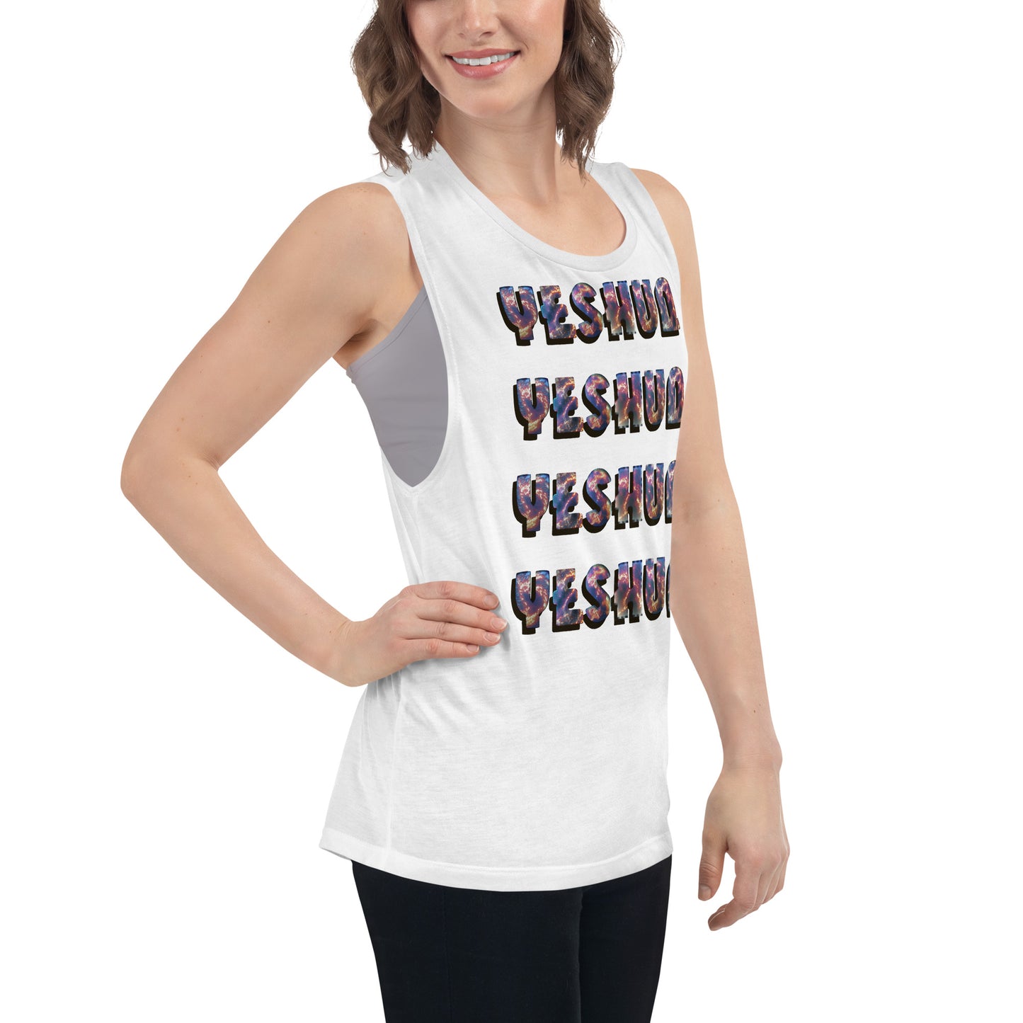 Yeshua- Ladies’ Muscle Tank